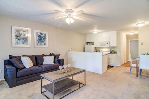 The Element at 3900 Spacious Living Room