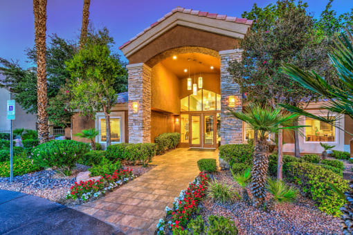 Beautiful landscaping