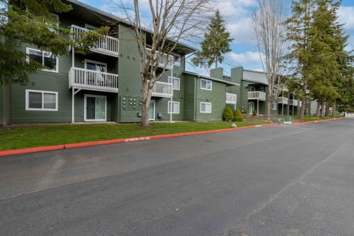 our apartments offer a parking lot for your car