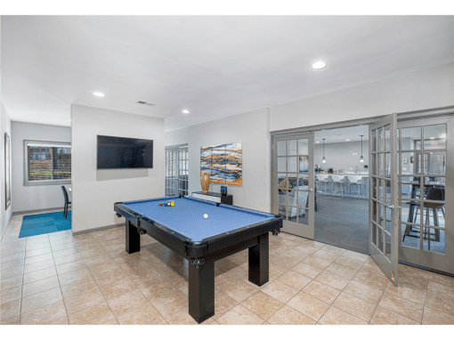 Springdale Glen apartments in Clarkston Georgia photo of billiards table