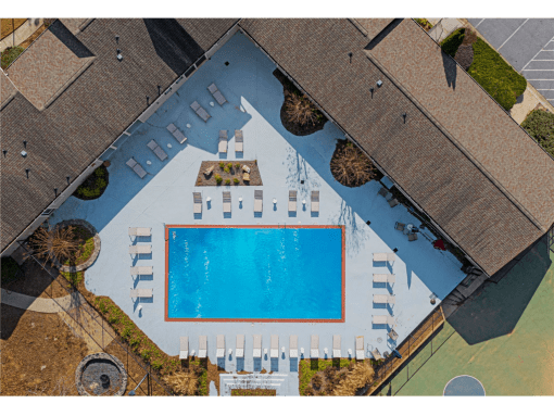 Springdale Glen apartments in Clarkston Georgia photo of resort-style pool and sundeck
