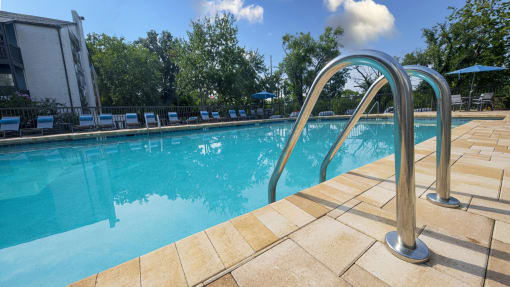the swimming pool at the resort at governors residence