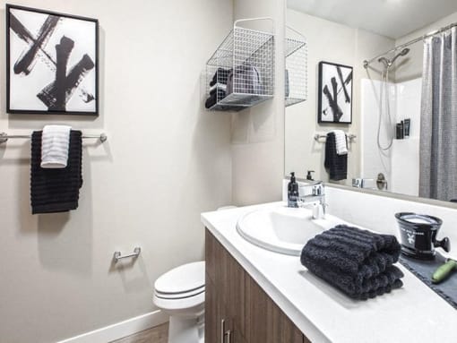 updated bathroom