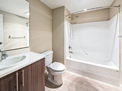 updated bathroom