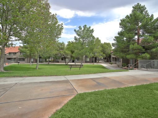Terracina apartments in Henderson Nevada photo of plenty of green spaces