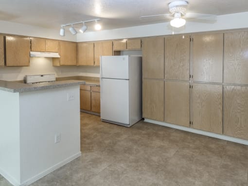 white kitchen appliances
