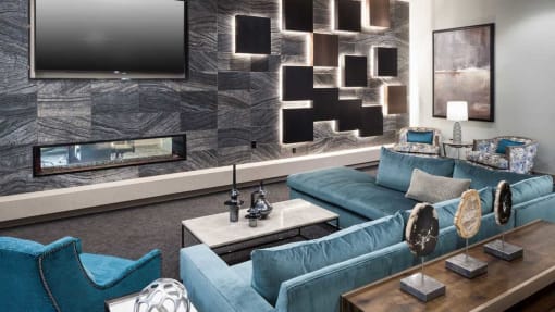 clubhouse seating area