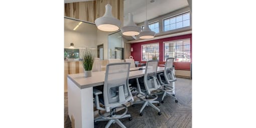 clubhouse seating area