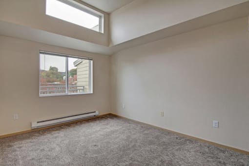 window near ceiling