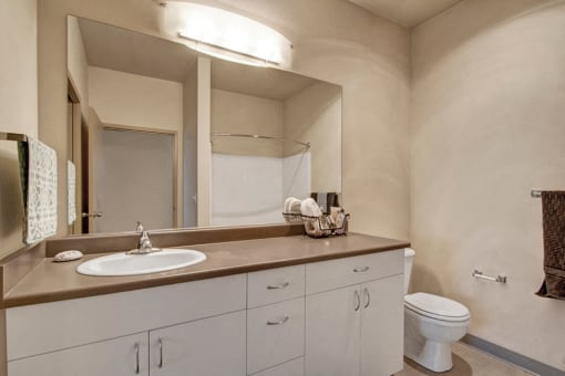 updated bathroom