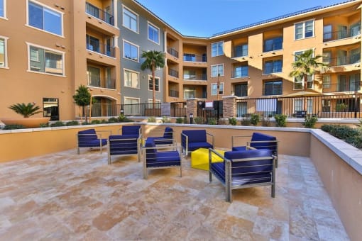 Adobe at Red Rock, Las Vegas Apartments, sparkling pool.