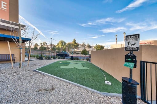 Adobe at Red Rock, Las Vegas Apartments green space.