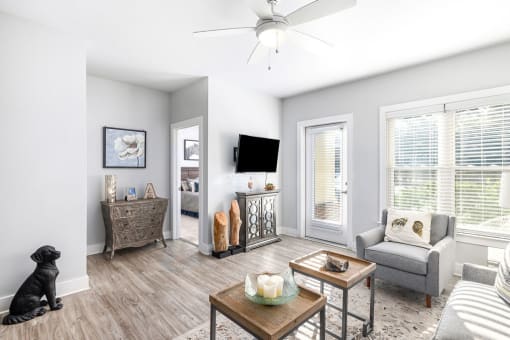 Modern living Room at The Ashley, South Carolina