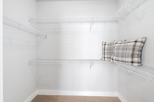 Walk In Closet at The Ashley, Charleston, South Carolina