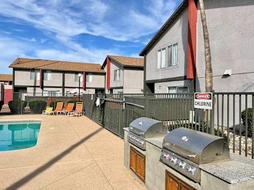 Pet-Friendly Apartments In Tucson, AZ – Midtown on Seneca - Photo of Outdoor Grilling Area