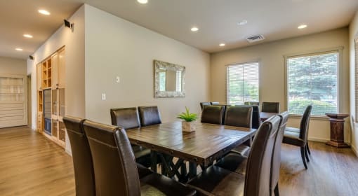 clubhouse seating area
