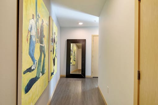 apartment hallway