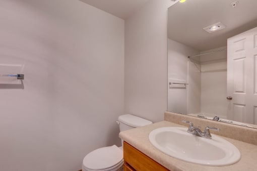 Updated Bathroom at Valley Springs Apartments