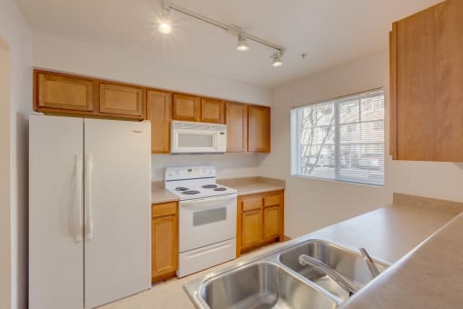 spacious kitchen