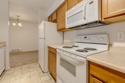 Kitchen Appliances at Valley Springs Apartments
