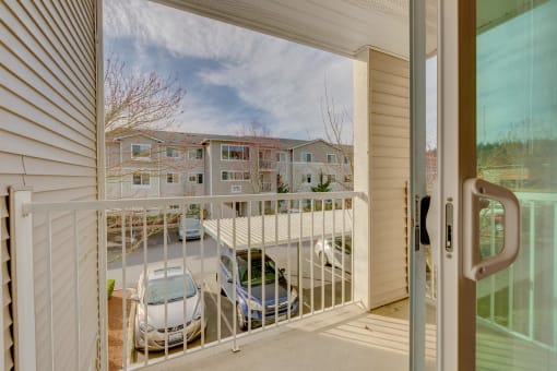 Balcony at Valley Springs Apartments