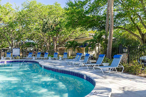 our apartments showcase an unique swimming pool