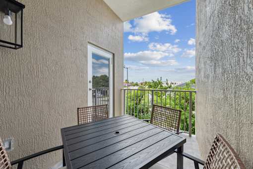 private balcony view at Pearl at Pompano Beach homes for rent