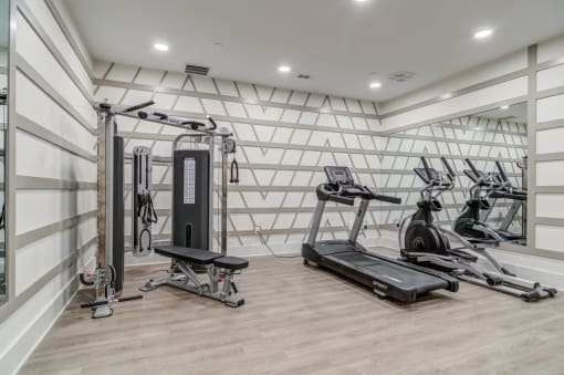 Sky Harbor Apartments in Chamblee, GA photo of a fitness center