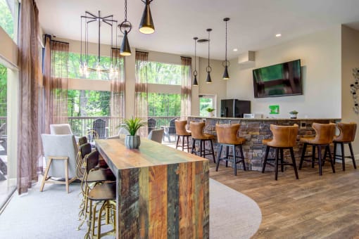 Stratford Ridge Marietta Ga Apartments Leasing Center seating area