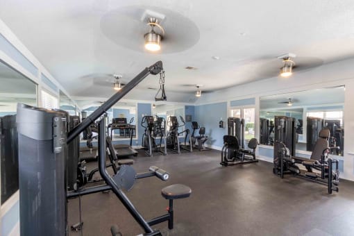 The Jaunt Apartments in Charleston South Carolina photo of the fitness center