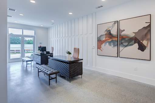 Leasing office at Townes at Clarkston Centre, a pet-friendly apartment community offering 1, 2 and 3 bedroom apartments in Clarkston, GA near Decatur.