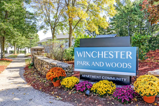 monument sign for property