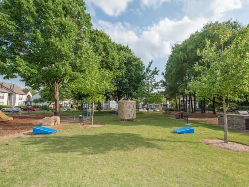 spacious playground at Jackson TN apartments