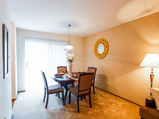 Dining Area in apartment