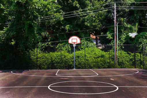 apartments with basketball court in South Saint Louis