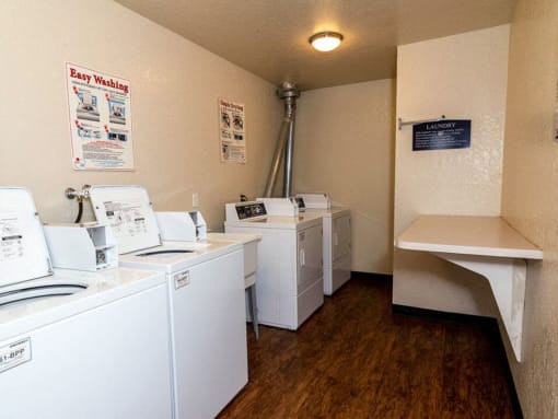 Laundry Center at apartment complex