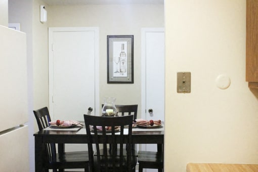 apartment Dining Area near Kitchen in St. Louis County