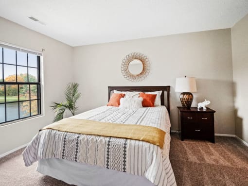 Guest Bedroom in Apartment Community