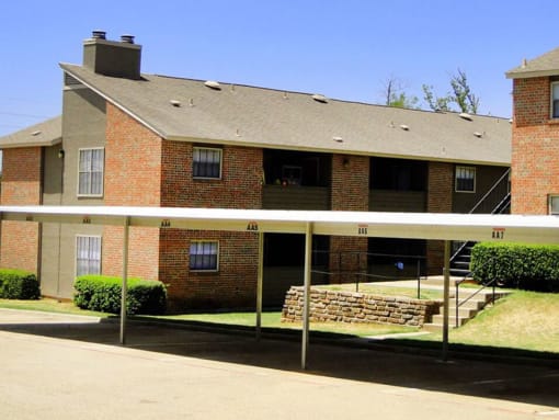 covered parking at Summer Green Apartments