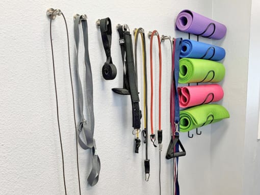gym with calisthenics equipment
