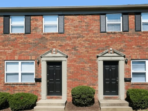 Red Brick Apartment Building