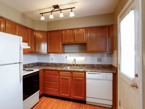 Apartment Kitchen with Dishwasher