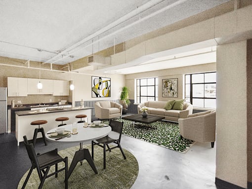 loft with High Ceiling