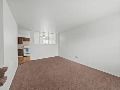open townhome floor plan