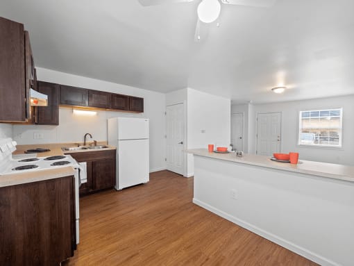 townhome with open kitchen