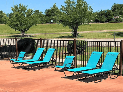 sundeck area at camelot apartments