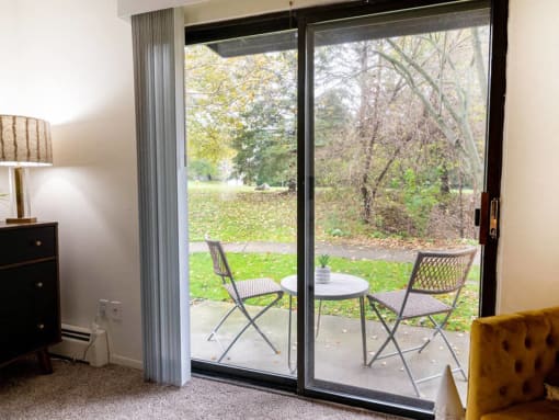 Grand Rapids apartments with private patio