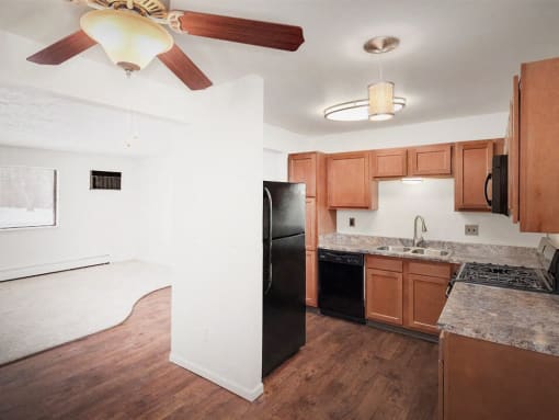 Grand Rapids kitchen with updated appliances