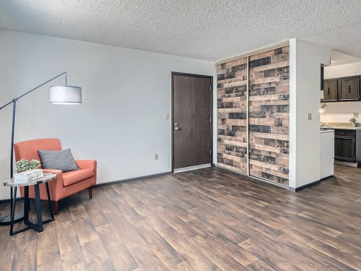wood style flooring in some units at country green apartments