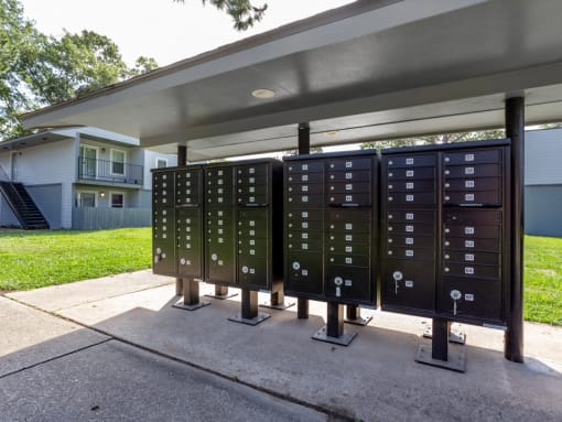 Mailboxes in the apartment Community